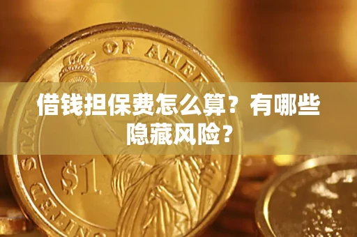 北京借钱担保费怎么算？有哪些隐藏风险？