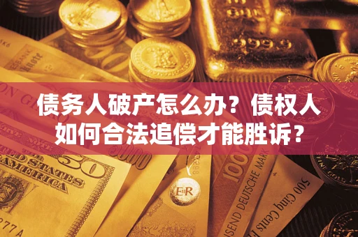 北京债务人破产怎么办？债权人如何合法追偿才能胜诉？