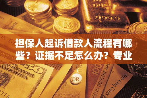 北京担保人起诉借款人流程有哪些？证据不足怎么办？专业律师解答