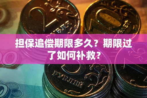 北京担保追偿期限多久？期限过了如何补救？