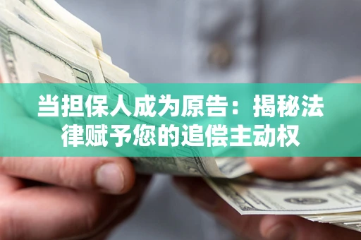 北京当担保人成为原告:揭秘法律赋予您的追偿主动权 北京当担保人成为原告:揭秘法律赋予您的追偿主动权