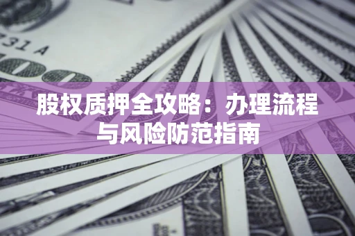 北京股权质押全攻略：办理流程与风险防范指南